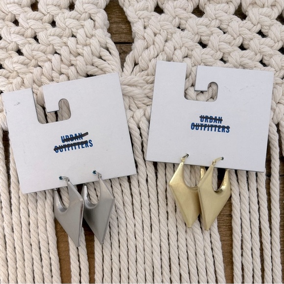 Urban Outfitters Bundle of two Silver and Gold Earrings - Picture 3 of 7